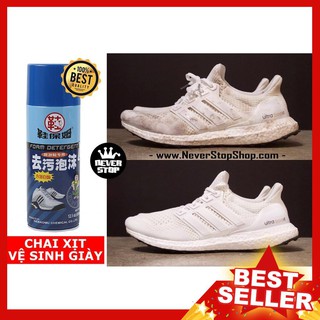 CHAI VỆ SINH GIÀY XỊT BỌT TUYẾT nhanh chóng hiệu quả, khử mùi hôi tốt, chuyên dụng cho giày thể thao sneakers giá tốt