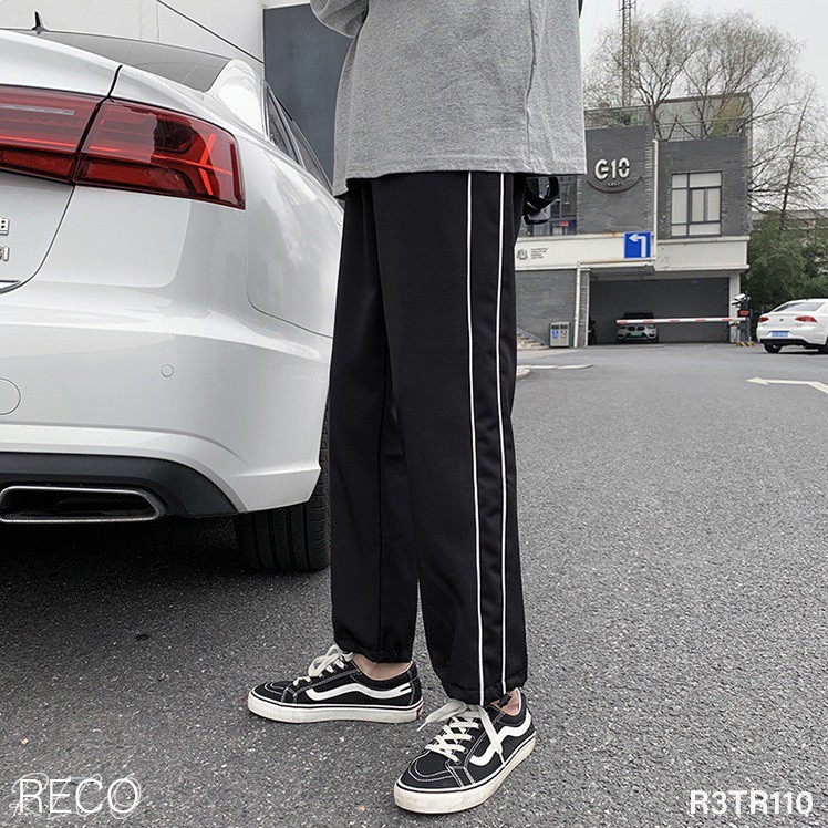 Quần vải nam Hàn Quốc cao cấp dáng rộng Trousers Loose R3TR110 Unisex