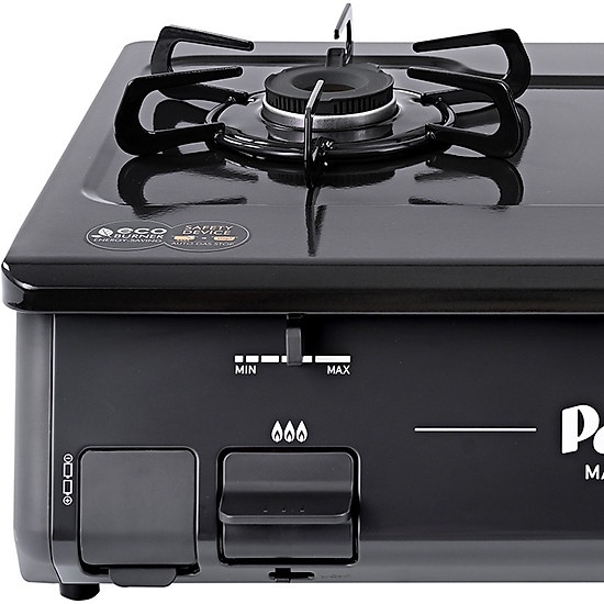 Bếp gas đôi Paloma PA-J61PE -Mặt Men Đen-Lửa -To Khỏe-Nhập Khẩu Nhật -KÈM VAN DÂY -CHÍNH HÃNG -BH 24 THÁNG