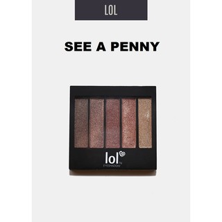 (THANH LÝ) PHẤN MẮT LOL 5 EYE SHADOW PALETTE