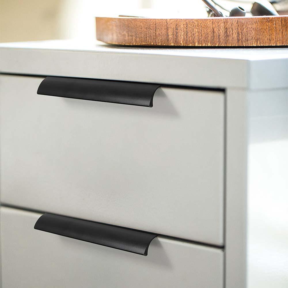 IVORY Tay Nắm Ngăn Kéo Tủ Màu Đen Trang Trí Nhà Bếp Phòng Ngủ