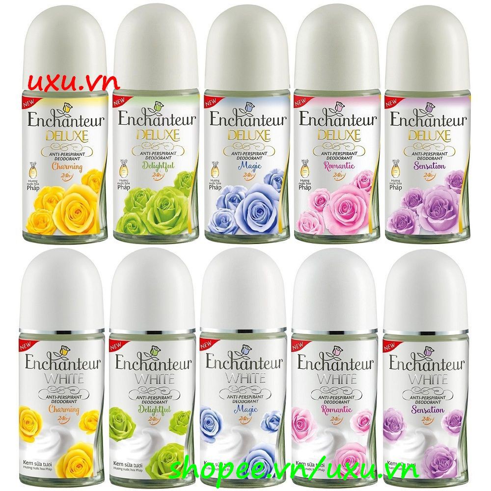 Lăn Khử Mùi Nữ 50Ml Dạng Sữa Enchanteur Charmingdưỡng Trắng Và Làm Thơm Cơ Thể, Với uxu.vn Tất Cả Là Chính Hãng.