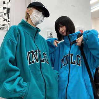 [ORD TAOBAO] ÁO KHOÁC ULZZANG UNISEX NAM NỮ - KHOÁC NỈ KÉO KHÓA