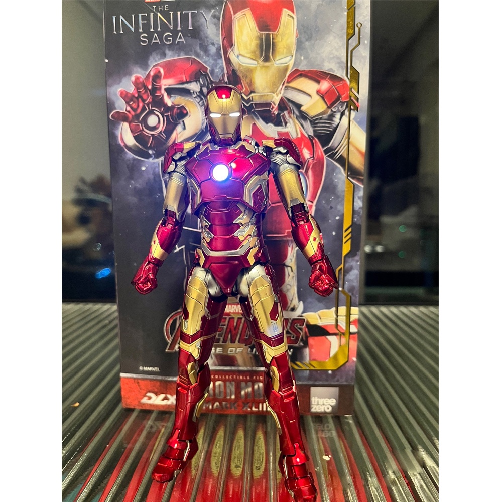 Mô hình Threezero Iron Man Mk43 tỉ lệ 1/12 chính hãng