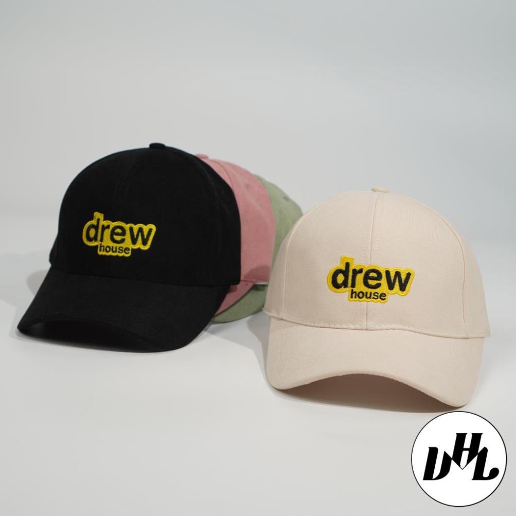 (SẴN HÀNG) Mũ lưỡi trai, Nón kết nam nữ DREW vải NHUNG phong cách Ulzzang form unisex nam nữ (Ảnh thật)