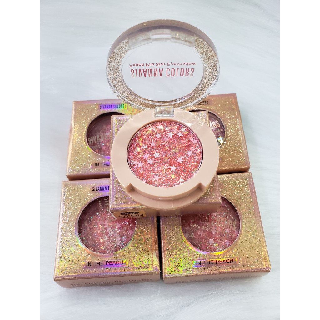 Phấn Nhũ Mắt Sivanna Colors 2g