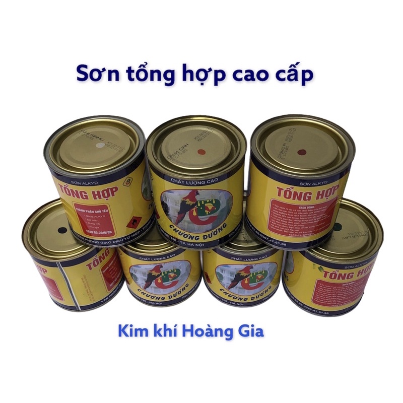 Sơn tổng hợp cao cấp Chương Dương sản xuất tại Việt Nam bảo hành 2 năm