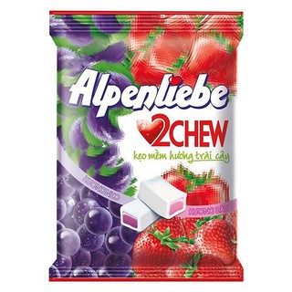 Kẹo gói mềm hương trái cây Alpenliebe túi 87.5g
