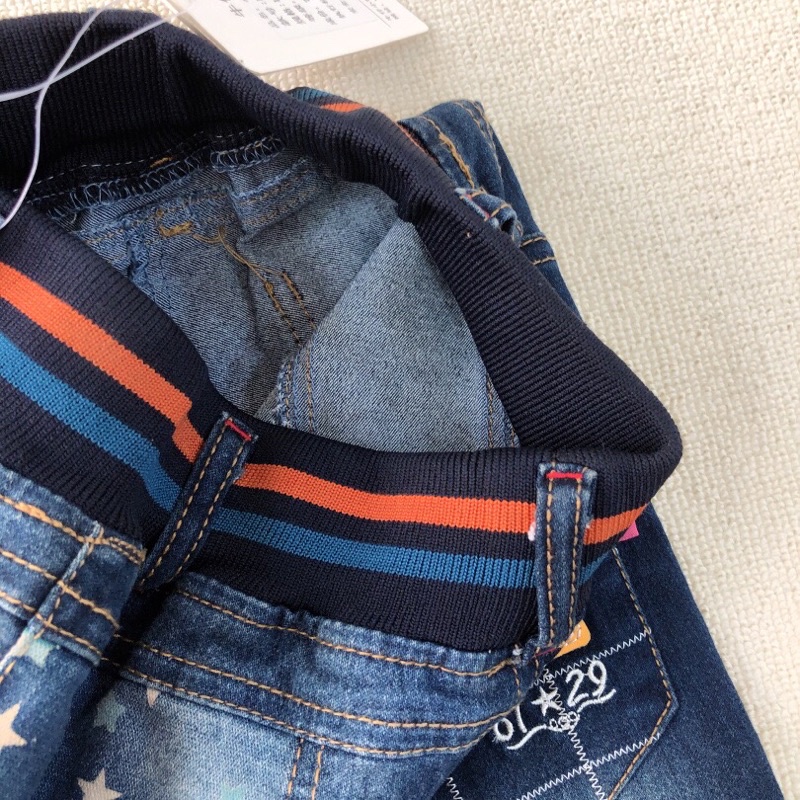 Quần Jean trẻ em Dude 6-10 tuổi  Quần bò trẻ em cạp chun co giãn 1221