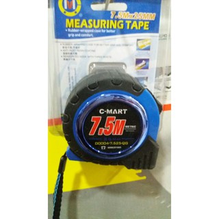 Combo Thước lỗ ban 5m Cmart D0005-519-LB + Thước 7.5m Cmart D0004-7.525-QG