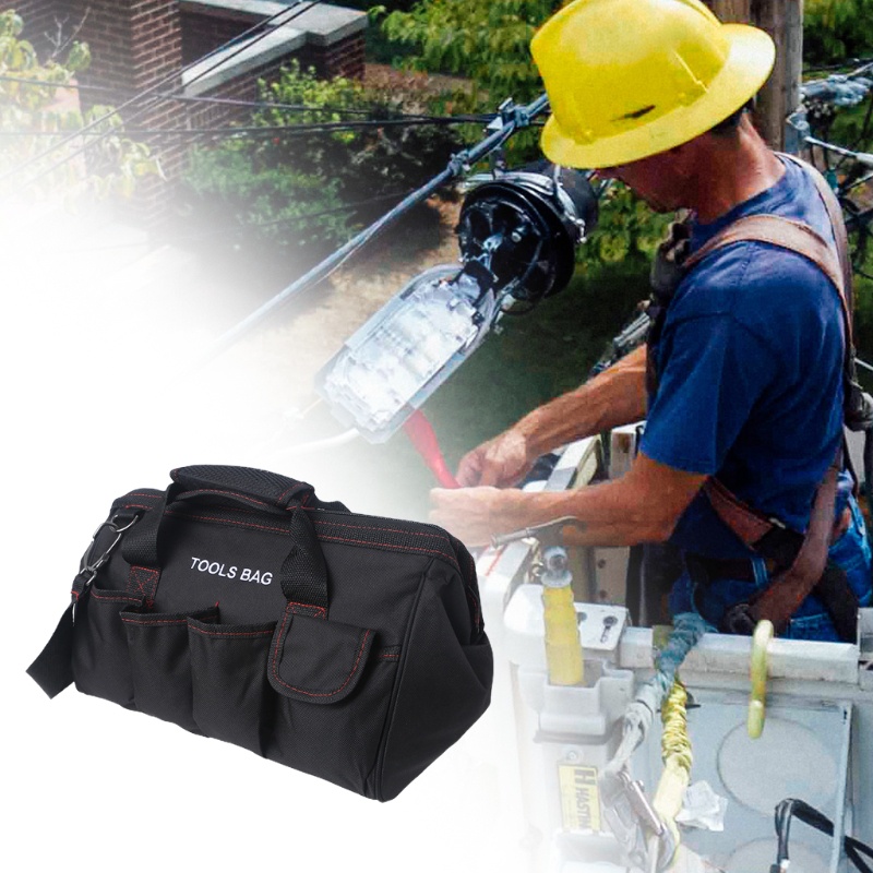 Túi Đựng Dụng Cụ Sửa Chữa Miệng Rộng 14 / 16 / 18-inch Chống Thấm Nước