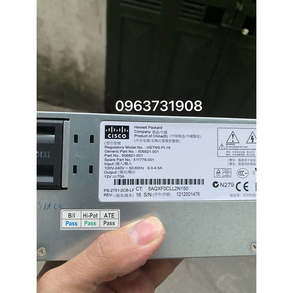 Nguồn tổng 12V 70A cho camera,led bảo hành 12 tháng