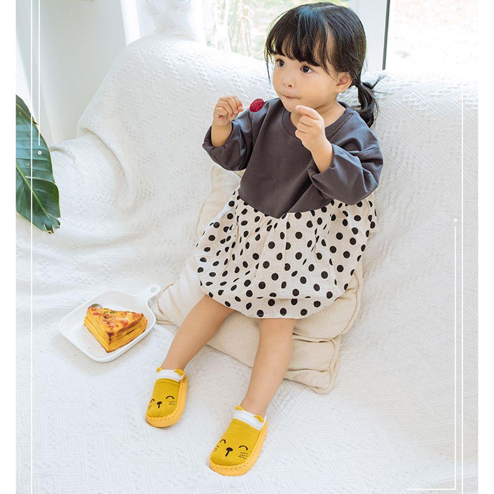 SUSANS Giày Cao Su Mềm Ấm Áp Thoải Mái Cho Bé Tập Đi