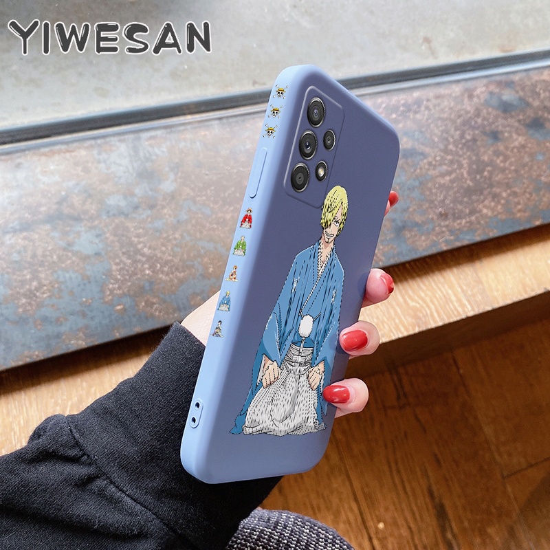 Ốp Lưng Cho Samsung galaxy A52 A52s 5G Ốp Lưng Điện Thoại Chống Sốc Luffy Dễ Thương Hoạt Hình Ốp Lưng Họa Tiết Silicon Mềm Vuông Cạnh Cạnh Bên Ốp Lưng Toàn Bộ Ốp Lưng Mềm Bảo Vệ Máy Ảnh Ốp Lưng Nam