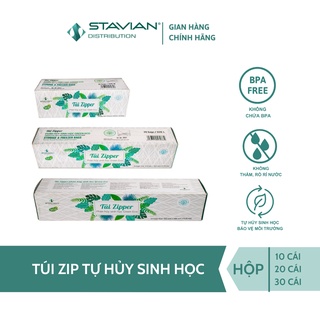  Túi zipper tự hủy sinh học Green Eco đa năng 21*18cm, 31*26cm, 35*28cm