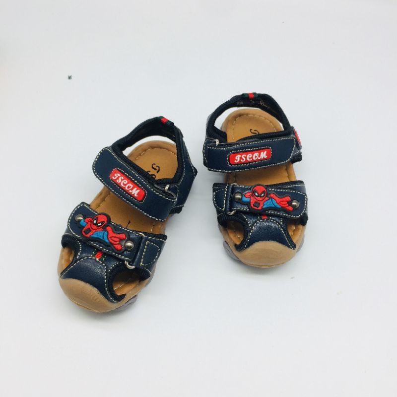 Sandal tập đi nhền nhện siêu bền siêu chắc chắn cho bé trai