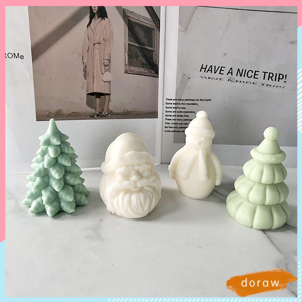 Khuôn Làm Nến Hình Cây Thông Giáng Sinh DIY
