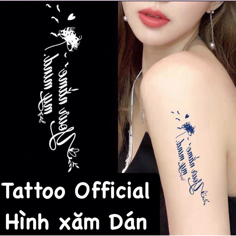 Hình Xăm Dán Ngực Tạm Thời 15cm X 28cm mẫu Kiếm Chống Thấm Nước 15 Ngày Hot Trend 2023