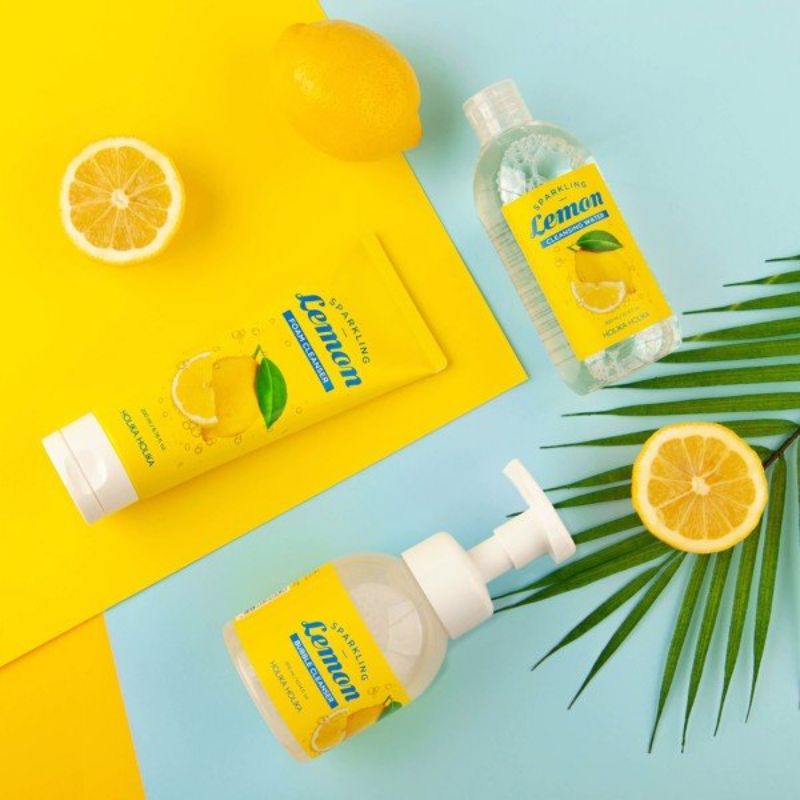 Sữa rửa mặt Holika Holika Sparkling Lemon Foam Cleanser 200ml_18771 | BigBuy360 - bigbuy360.vn