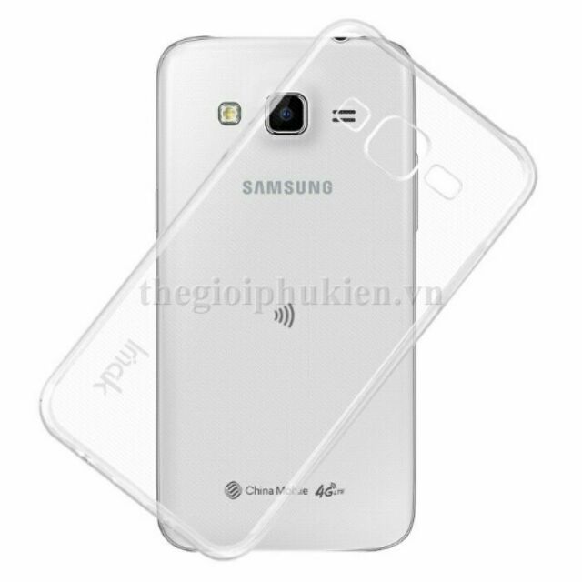 Ốp Galaxy J5 silicon trong suốt