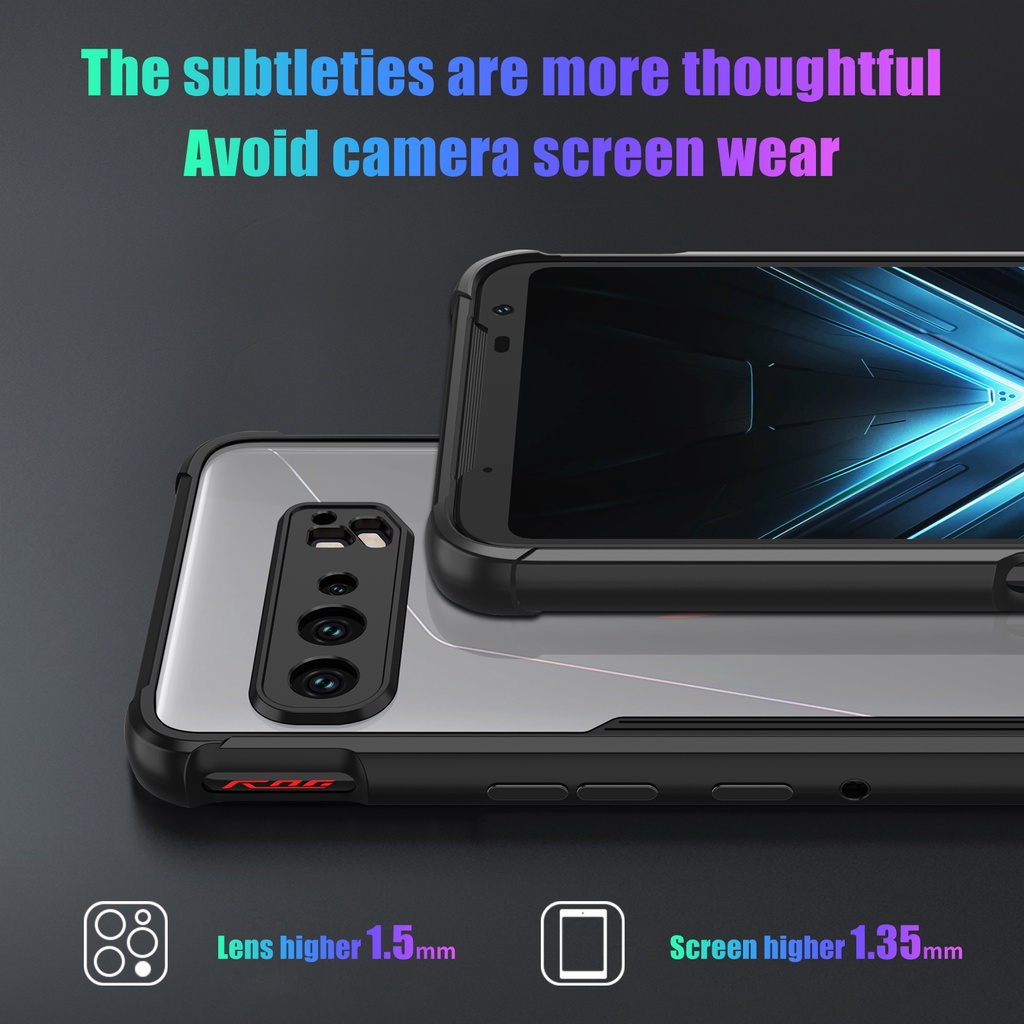 Ốp Điện Thoại Chống Bụi Và Chống Rơi Cho Asus ROG Phone 3/ ROG Phone 3 Pro