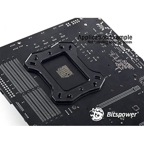 Block cpu Bitspower led DRGB intel amd đa năng hiệu năng cao Tản nhiệt nước- Hyno Store