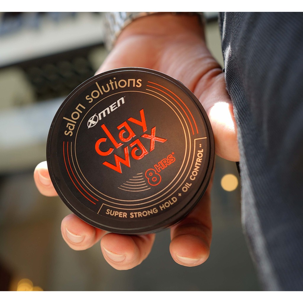 Wax tạo kiểu tóc Xmen Clay Wax Salon Solutions 70gr - Chuẩn salon