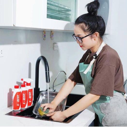 Ship Hỏa Tốc  Chai xịt X RUST Tẩy Sạch Gỉ Sét, Xịt Tẩy Rửa Nhà Bếp Tẩy Rửa Xoong Nồi Đánh Bay Mọi Vết Bẩn Nhà Bếp