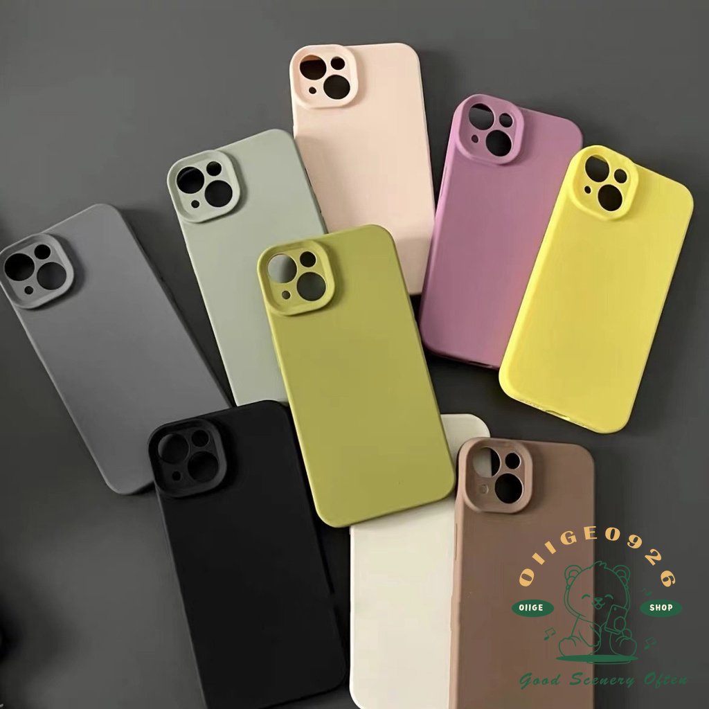 Ốp Điện Thoại Silicon Mềm Chống Rơi Cho Iphone 14 13 12 11 Pro Max / Xs Max Xr X