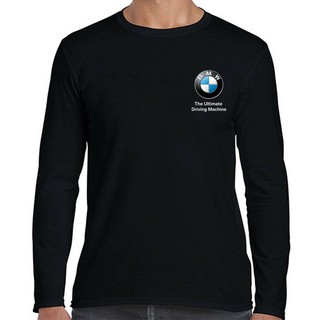 Áo Thun Tay Dài Chất Cotton In Logo Bmw Phong Cách Hip-hop Cá Tính
