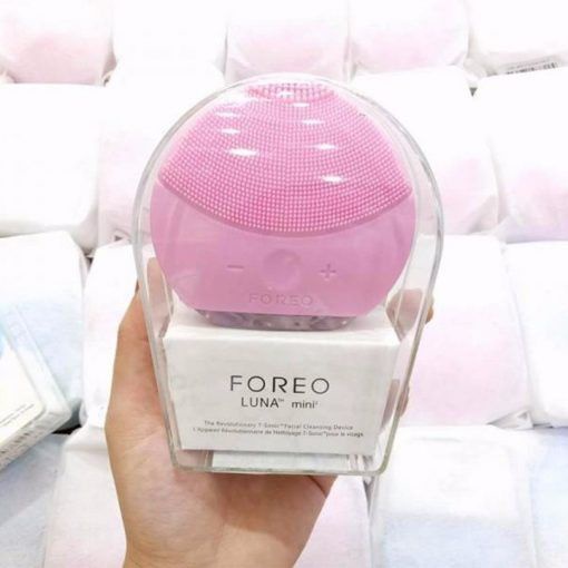 Máy Rửa Mặt Massage Forever Luna Mini - Chất Liệu CảMáy Là Silicone Chống Nước Nên Lau Rửa Thoải Mái