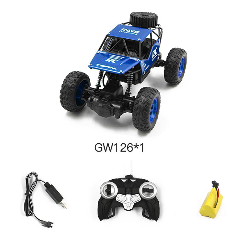 1:18 4WD RC Car 2.4G Radio Control RC Car Toys điều khiển từ xa Xe leo núi Bigfoot Car Modelfor Quà tặng trẻ em