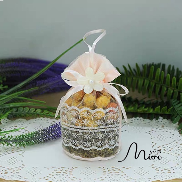 Túi thơm Hoa Khô Để Tủ Quần Áo,Phòng Ngủ, Trang Trí Cửa hàng, nhà cửa 3  Mùi Thơm Tự Nhiên
