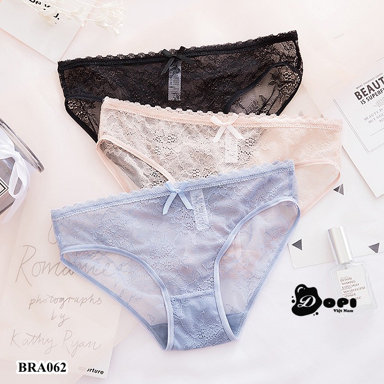 (BRA062) Quần lót nữ quần chíp nữ đồ lót gợi cảm sexy chất liệu ren cao cấp | BigBuy360 - bigbuy360.vn
