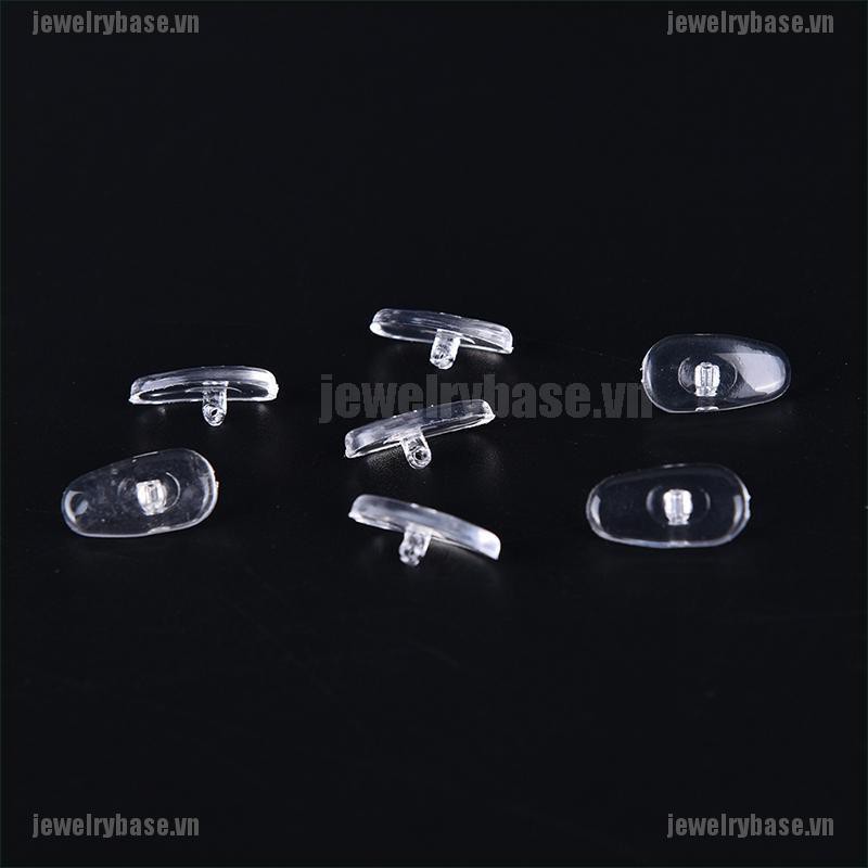 Bộ 50 cặp miếng đệm mũi bằng silicone hình bầu dục cho mắt kính | BigBuy360 - bigbuy360.vn