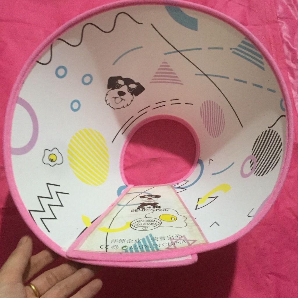 Vòng loa cổ chống liếm chó mèo thú cưng