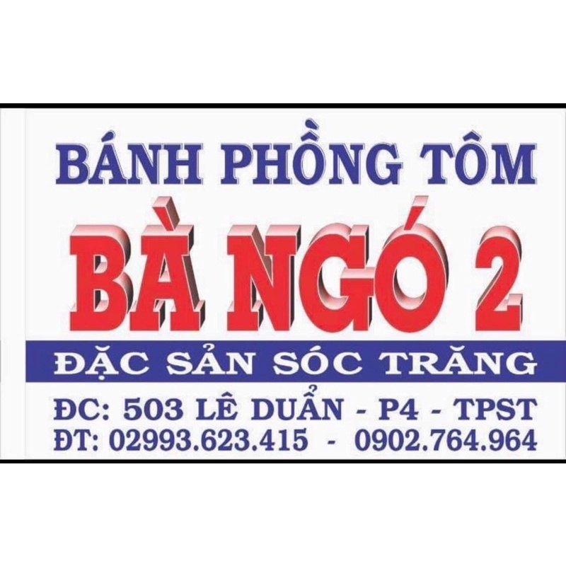 Bánh phồng tôm Bà Ngó 2 Loại Vụn LOẠI ĐẶC BIỆT
