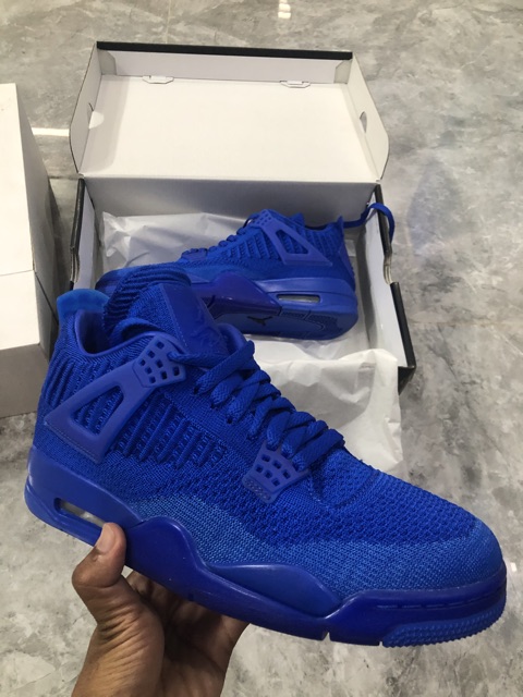 [ Hàng chính hãng ]Giày Sneaker - Bóng rổ Nike Air Jordan 4 Retro Flyknit AQ3559 400