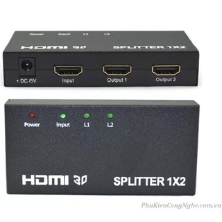 Bộ chia HDMI 1 ra 2 âm thanh 3D SPLITTER 1X2