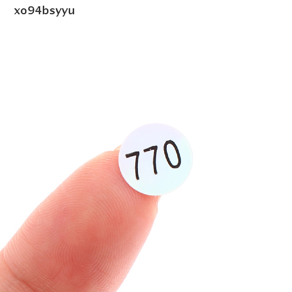 Miếng Dán Số Điện Tử Tự Dính Chống Thấm Nước Xo94Bsyu 1-1000