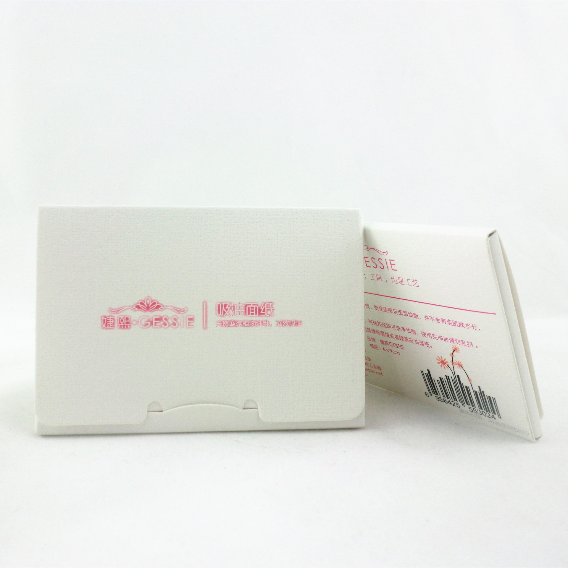 SET 50 Film giấy thấm dầu da mặt hương trà xanh và hoa hồng PK07