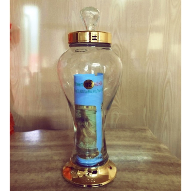 Bình thuỷ tinh ngâm rượu 2 lít