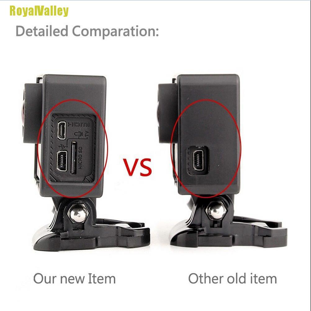 Khung Bảo Vệ Màu Đen Tiêu Chuẩn Hoàng Gia Cho Gopro Hero 3 Hero 3 + Hero 4