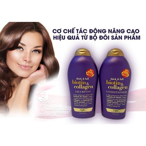 Dầu Gội Biotin Collagen Chống Rụng Tóc Và Mọc Tóc Nhanh, Hương Thơm Dịu, 577ml | BigBuy360 - bigbuy360.vn