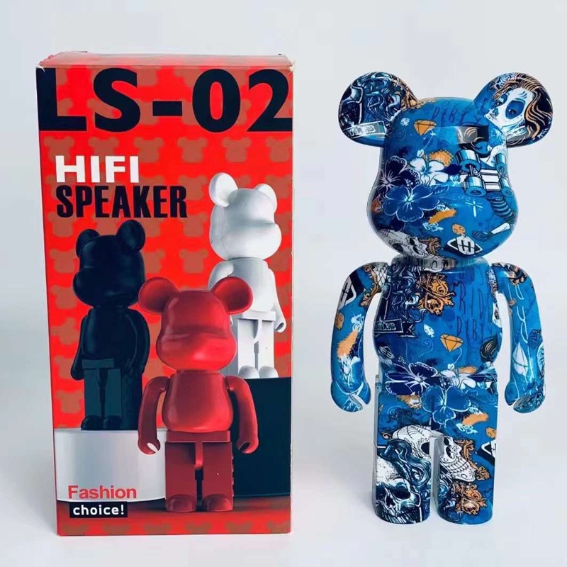 Loa Bluetooth Gấu Bearbrick Nghe Nhạc Hot Trend