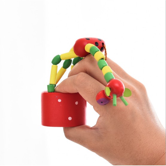 Đồ Chơi Gỗ Hươu Cao Cổ Đứng Ngã Đáng Yêu Thú Vị Cho Bé