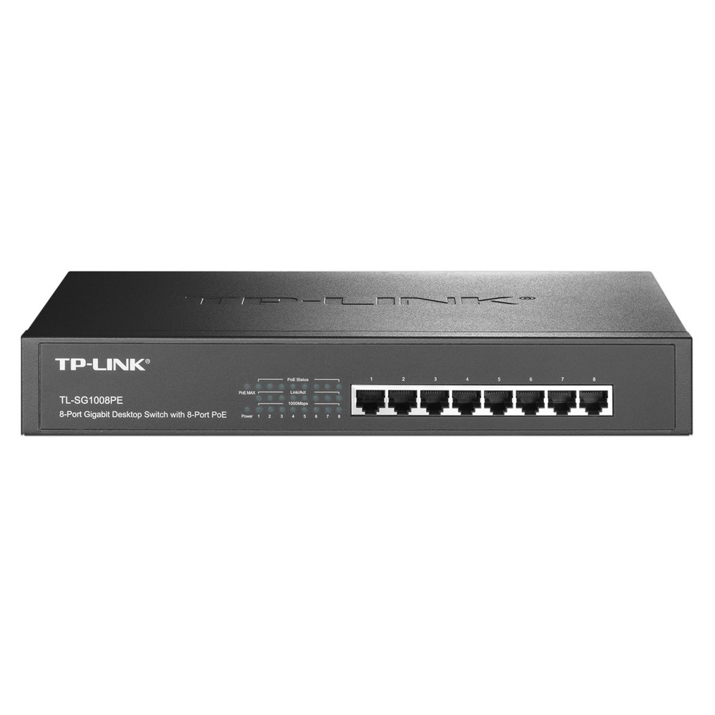 TP-Link TL-SG1008PE - Switch PoE+ 8 Cổng Gigabit