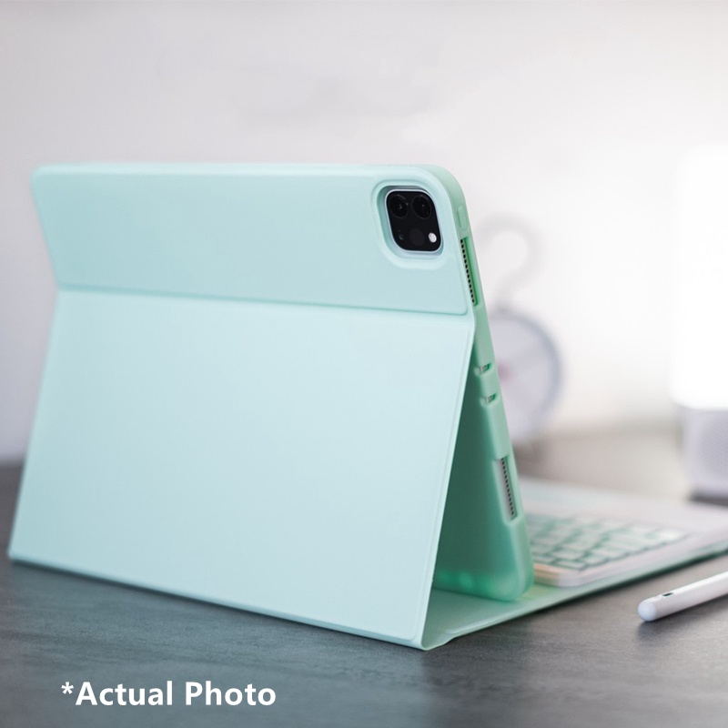 Bao da máy tính bảng NIXXOS có ngăn bút thích hợp cho IPad 9.7 5th 6th 10.2 7th 8th 9th Air1/2/3/4Pro 11Pro 10.5 9.7