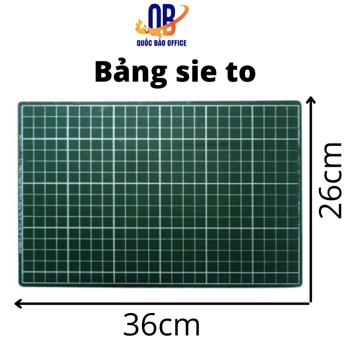 Bảng Học Sinh 2 mặt Đức Thanh - Kích thước 20x30 cm/26*36 cm - chống lóa, đạt tiêu chuẩn Bộ Giáo Dục - 1 chiếc