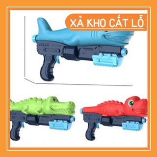  Súng nước cá mập, cá sấu, khủng long (Đồ chơi an toàn cho bé)